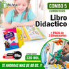 🌈 LIBRO EDUCATIVO SENSORIAL DIDÁCTICO 👩‍🏫